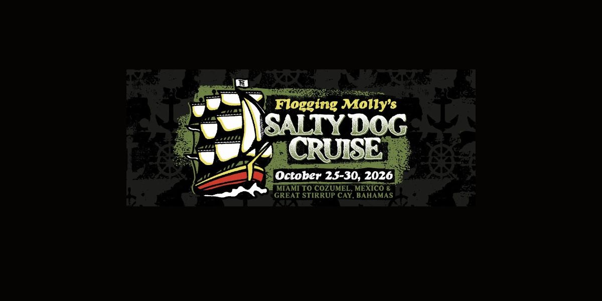 Flogging Molly's Salty Dog Cruise poster or cover