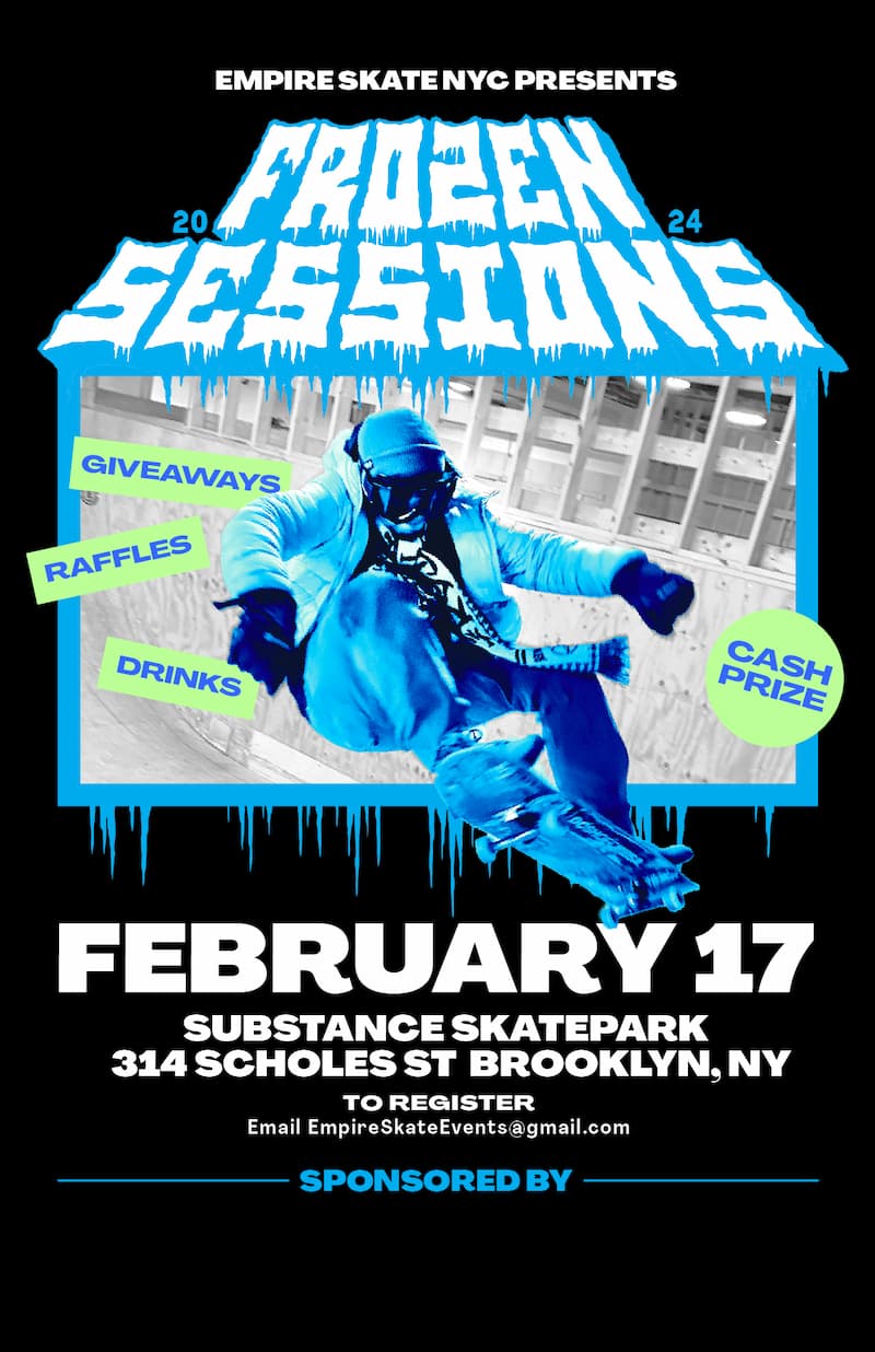 Frozen Sessions Flyer