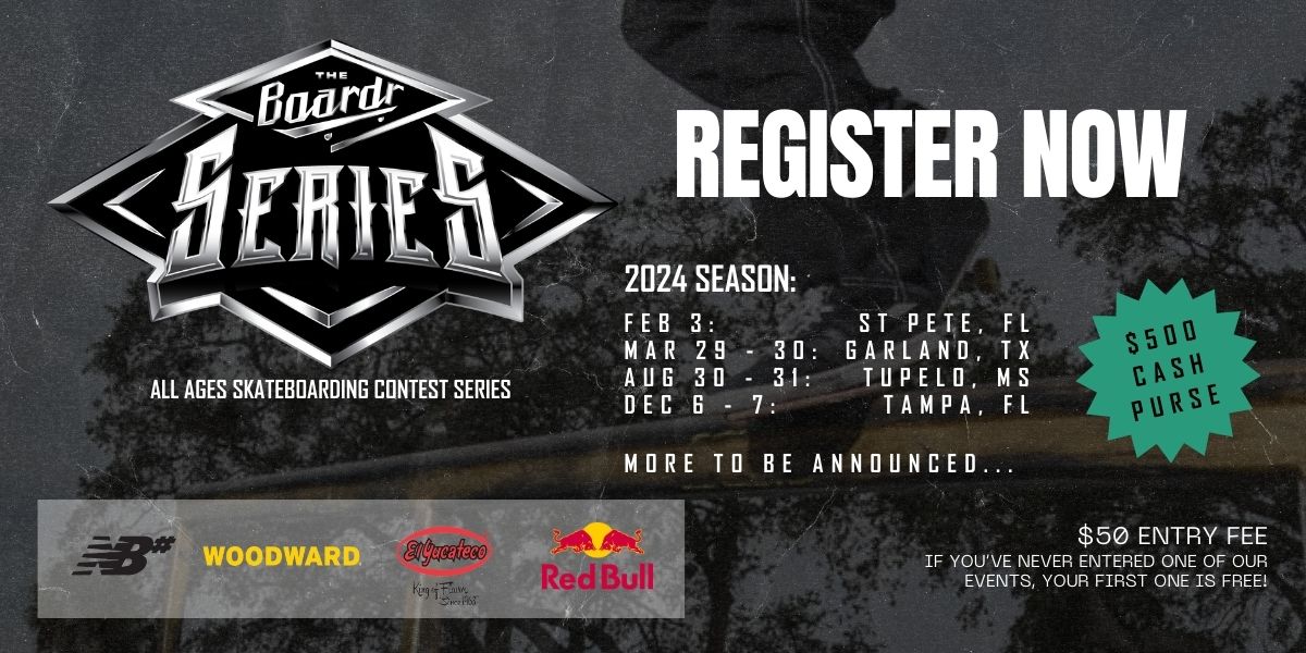 Skateboarding Events Registration