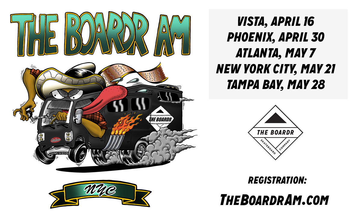 The Boardr Am Skateboarding Series New York City
