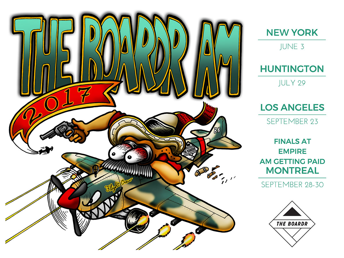 The Boardr Am Skateboarding Series