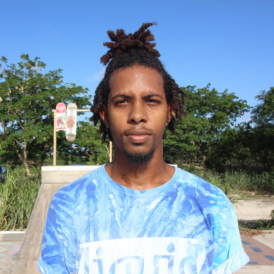 Adiel Batson from St Philip Barbados 
