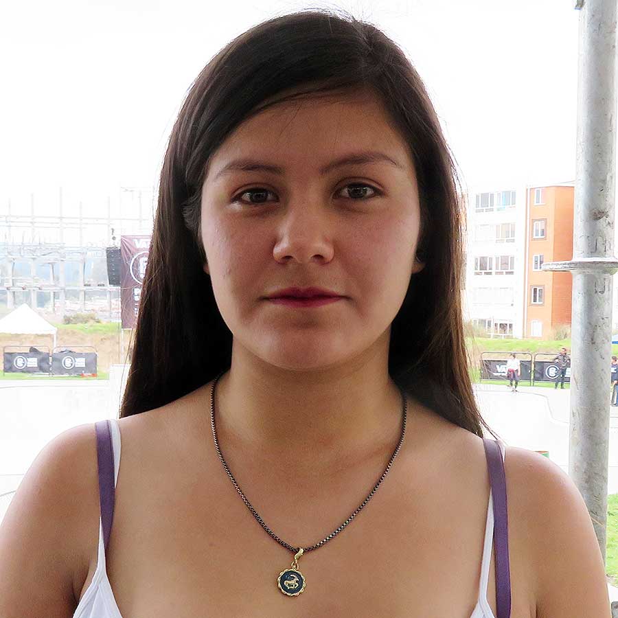 Paula Andrea Cortes from Bogota Colombia 