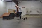 Scenes from The Boardr HQ Free Skate Sessions - Noseblunt Slide