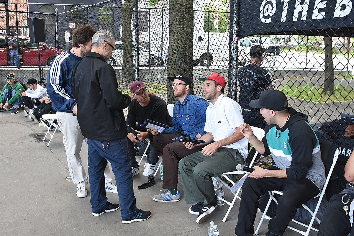 The Boardr Amateur Skateboarding at NYC - Judges and Announcers