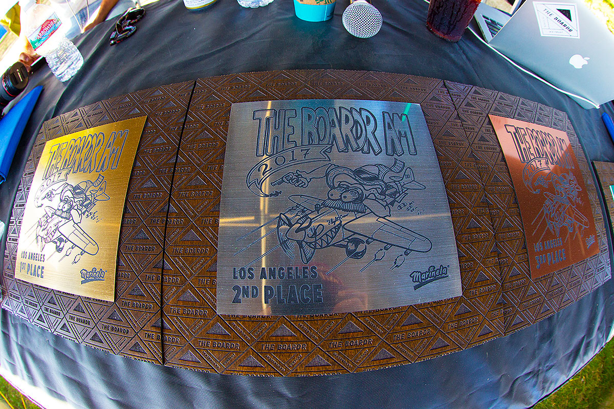 The Boardr Am at Los Angeles 2017 - Trophies