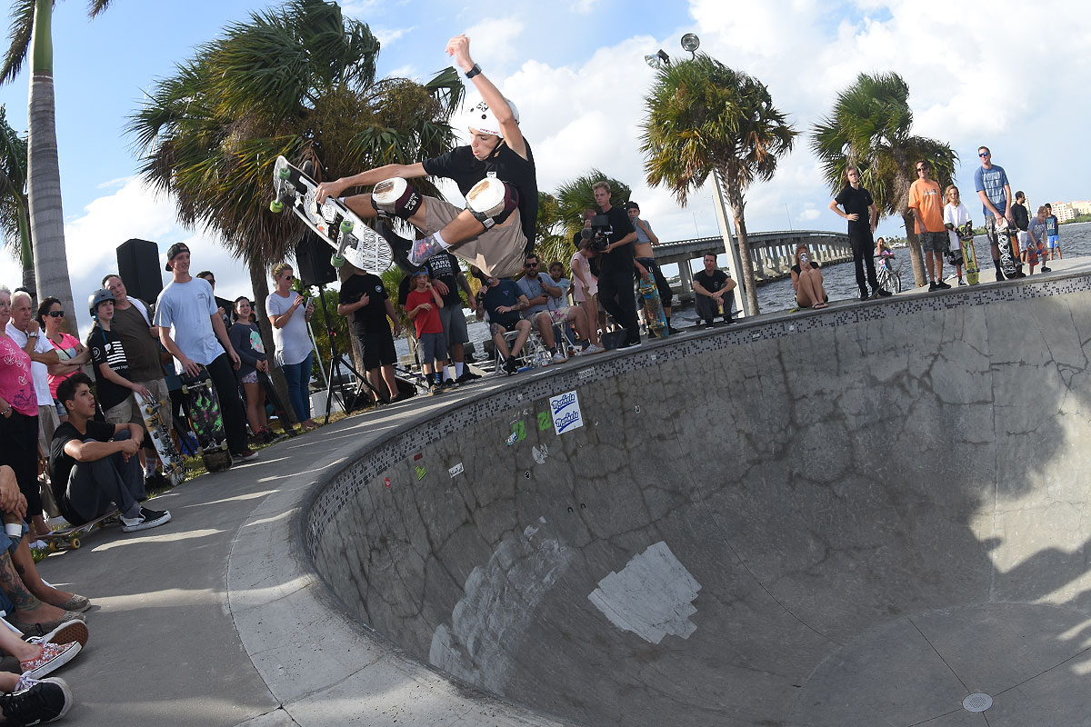 Grind for Life at Bradenton 2017 - Frontside to 1st
