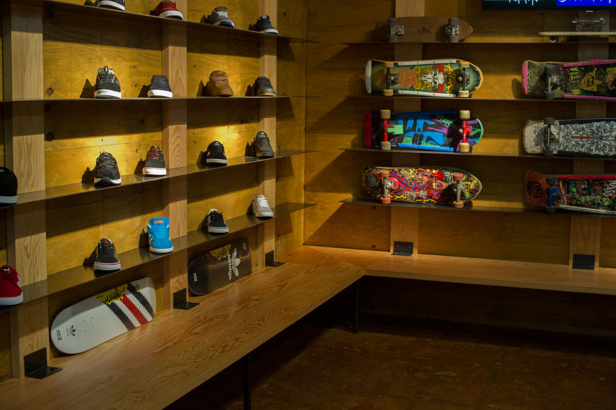 The Boardr Bland Opening Shoe Wall Built