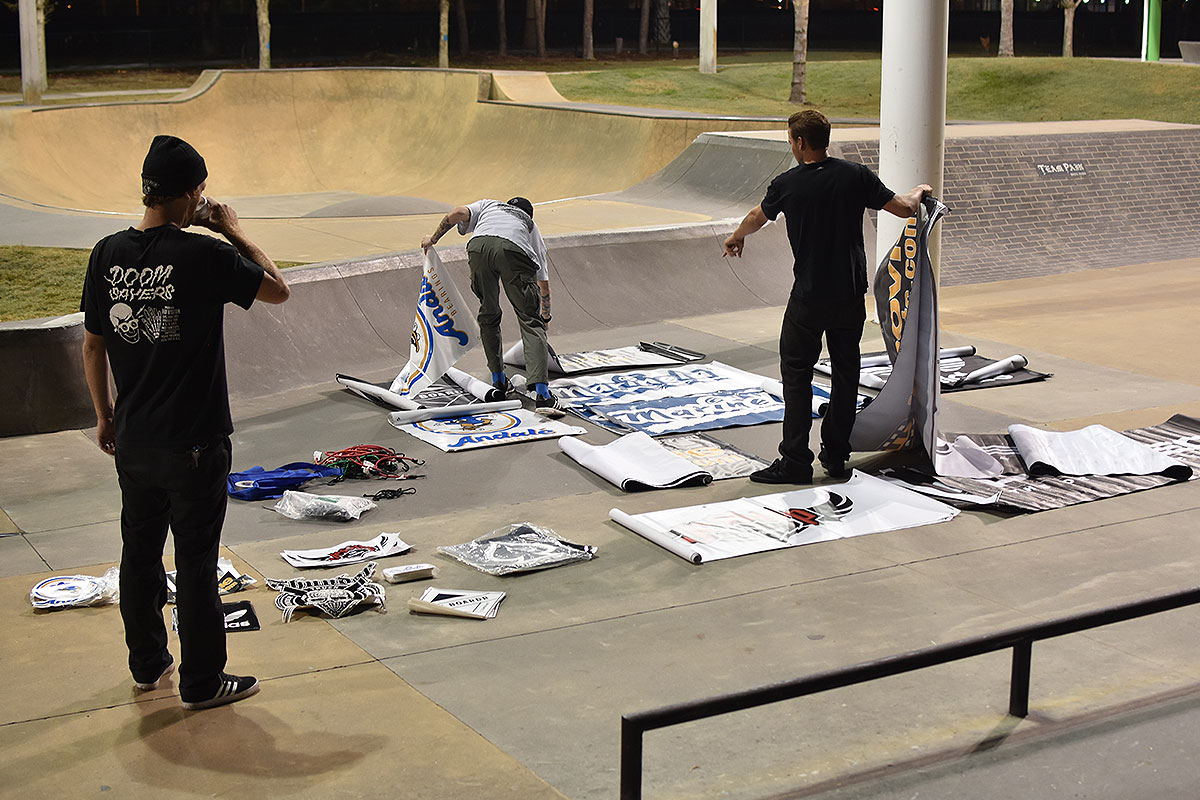 Grind for Life Lakeland 2017 - Banner Setup