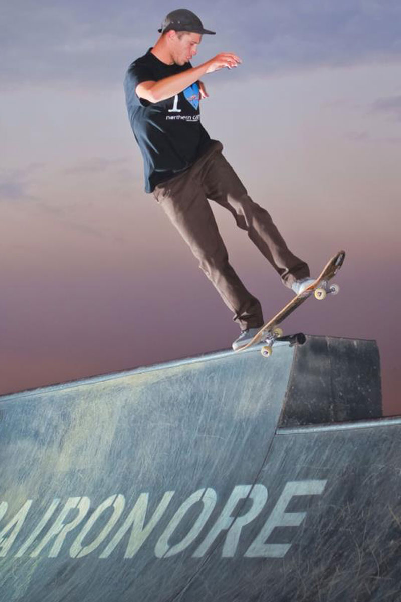 Chinner Pivot Fakie at the KDC Plaza