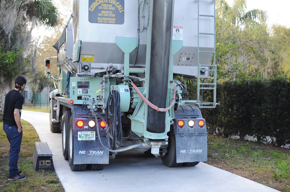 Dream Driveway Concrete Truck