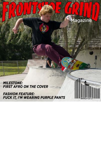 Bo Mitchell at Tampa Bro Frontside Grind Magazine