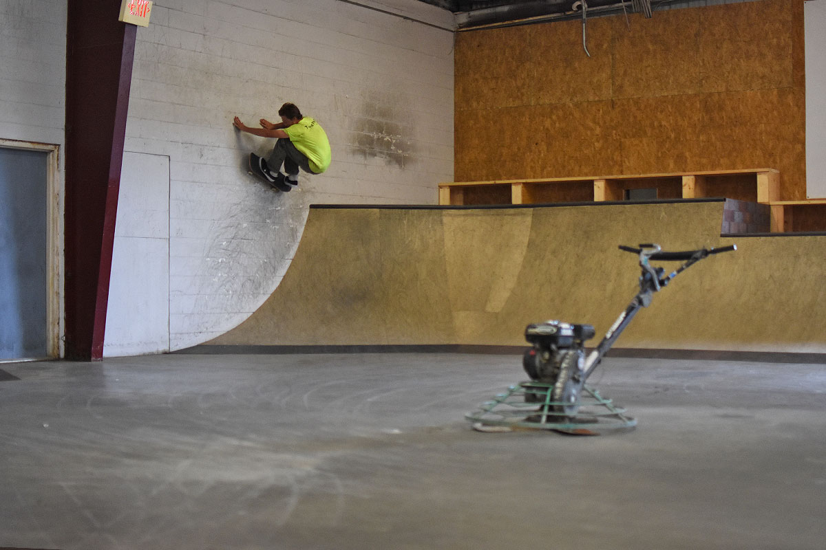 Construction Update - Skating on the Job