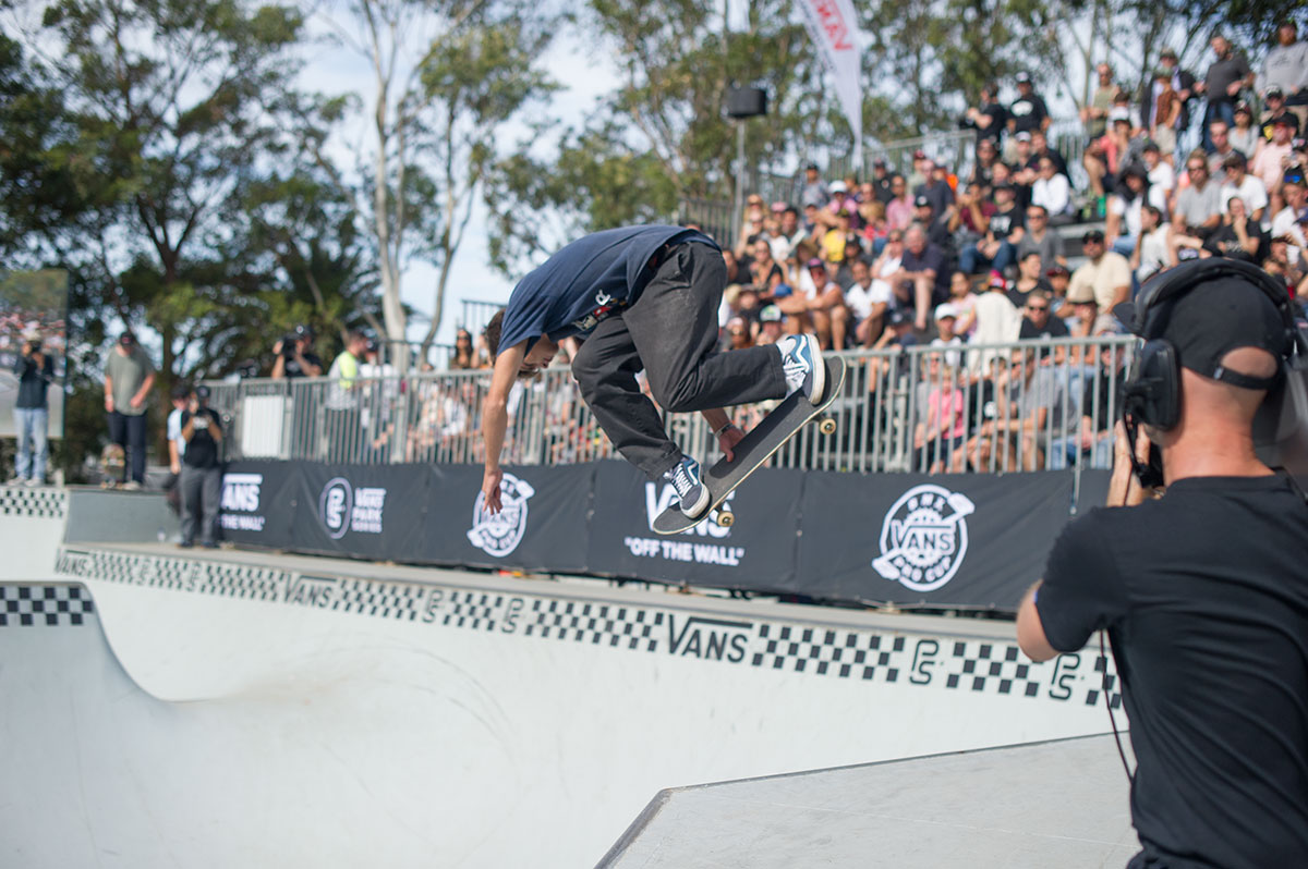 Vans Park Series Sydney - Backside Tweak