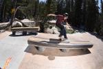 HWJS at Tahoe - Smith Grind.