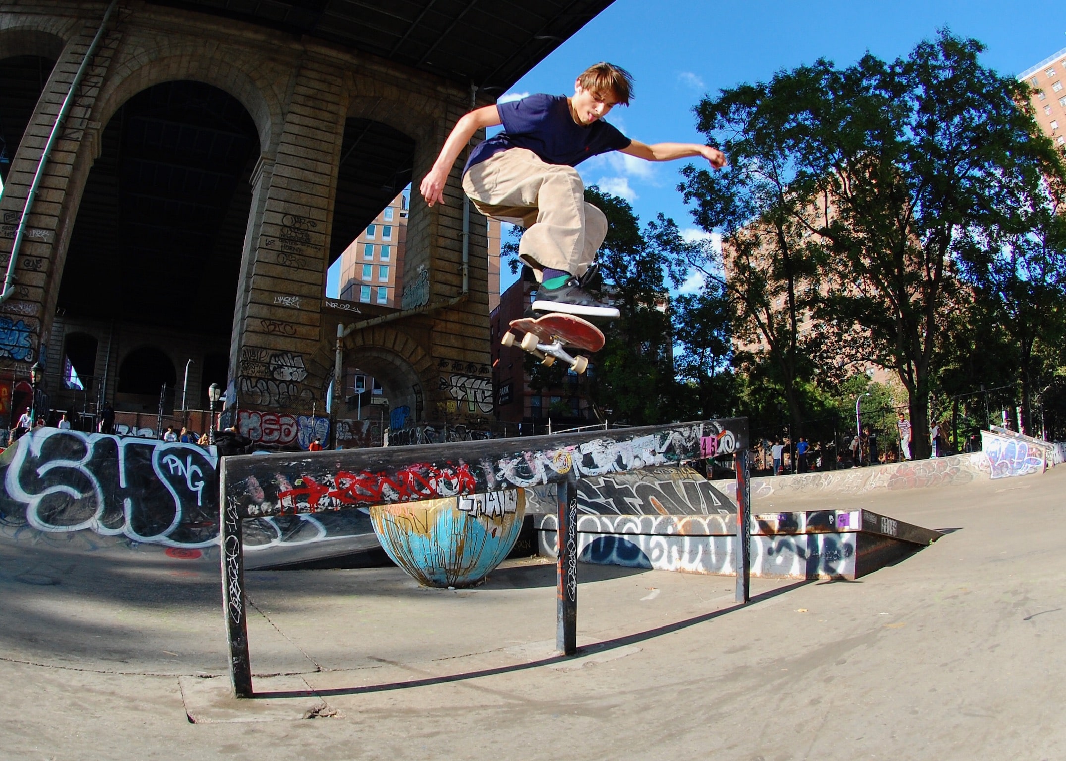 Harold Hunter Day - Kickflip Front Board