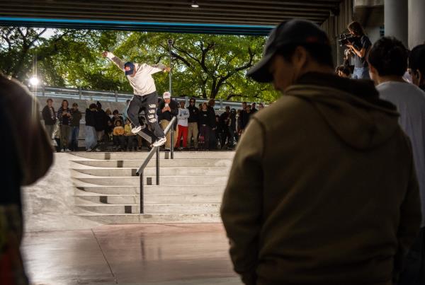 Red Bull Drop In Tour - Zion Kickflip Crooked Grind