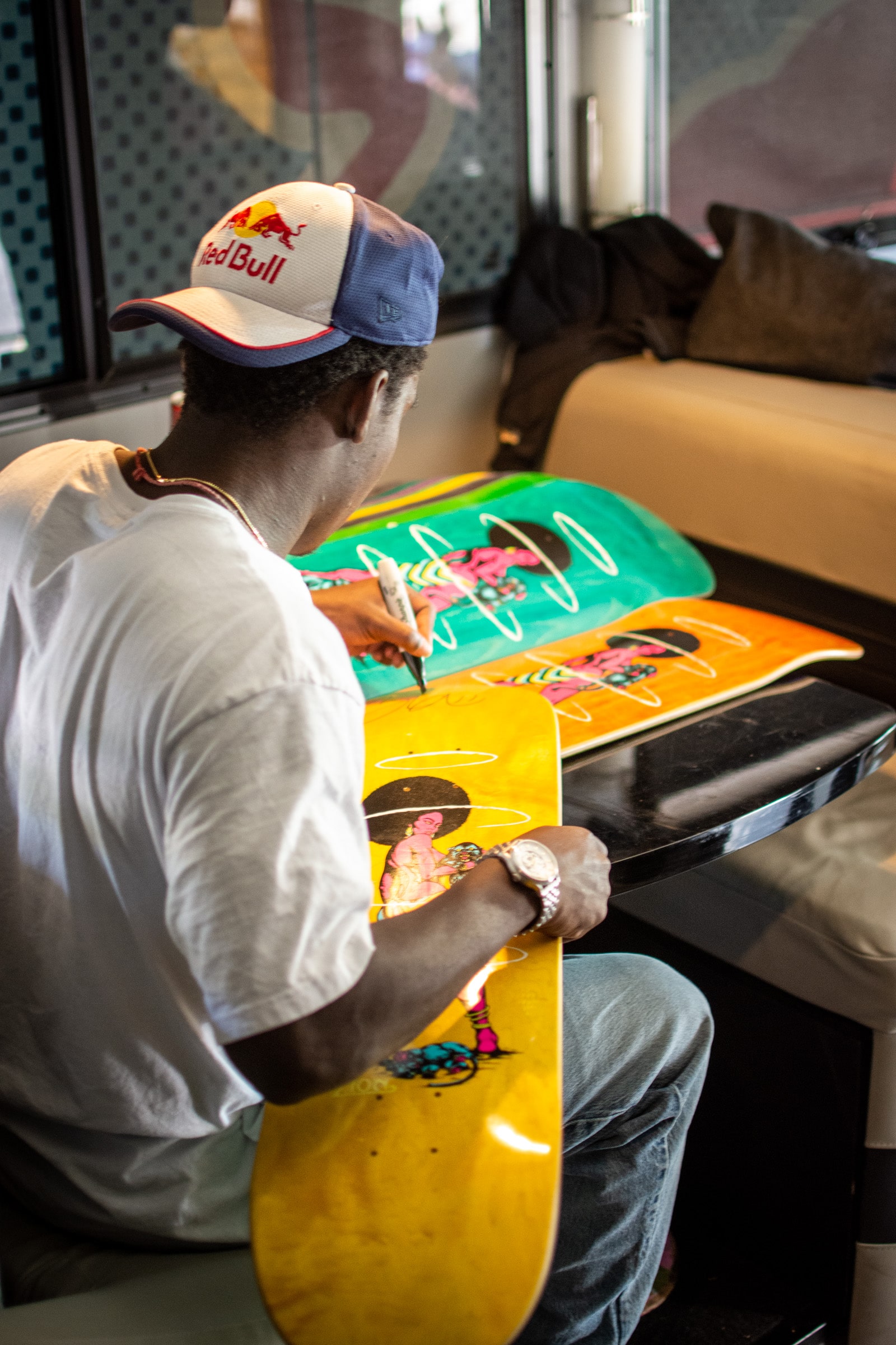 Red Bull Drop In Tour - Zion Signing Boards