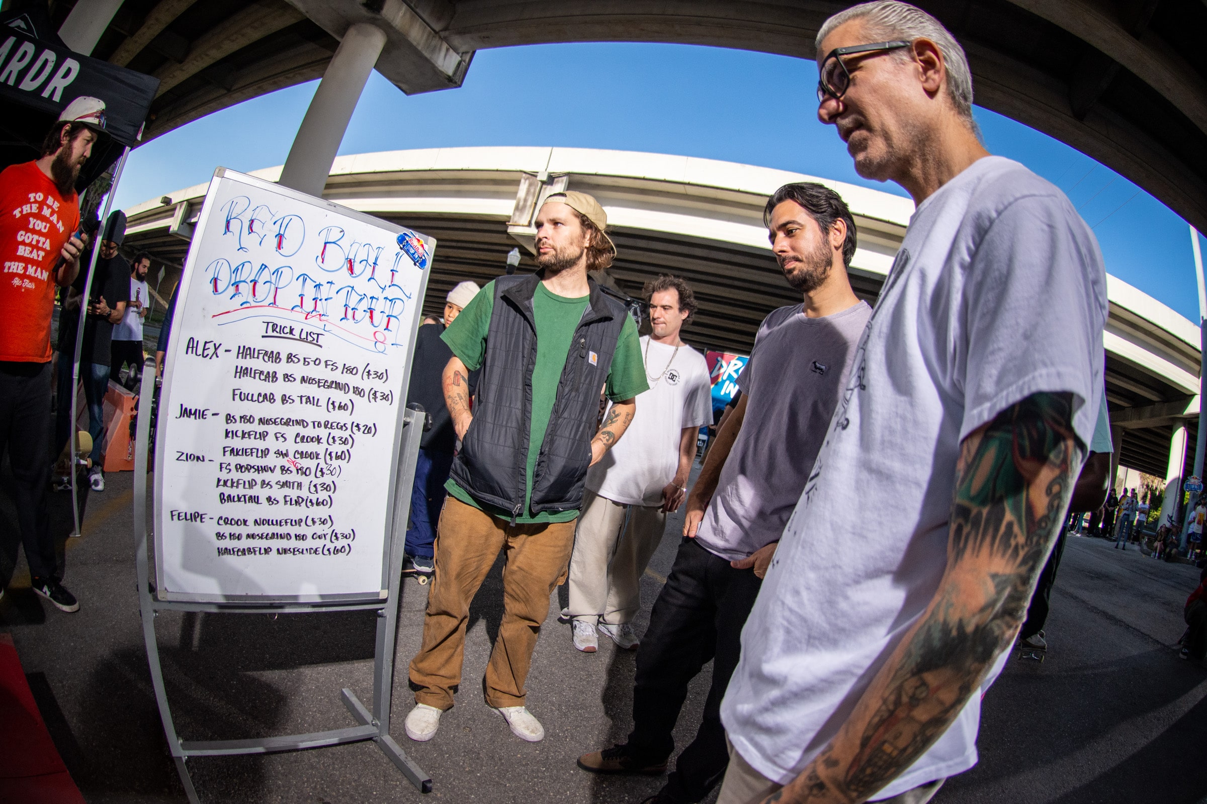 Red Bull Drop In Tour - Stiv, Jorge, Ryan