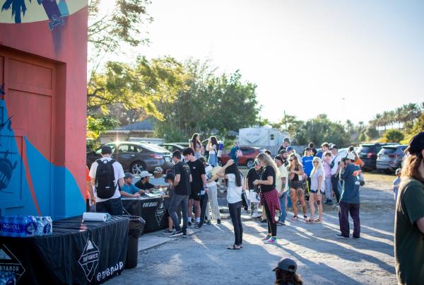 Red Bull Drop In Tour - Line Up at St Pete