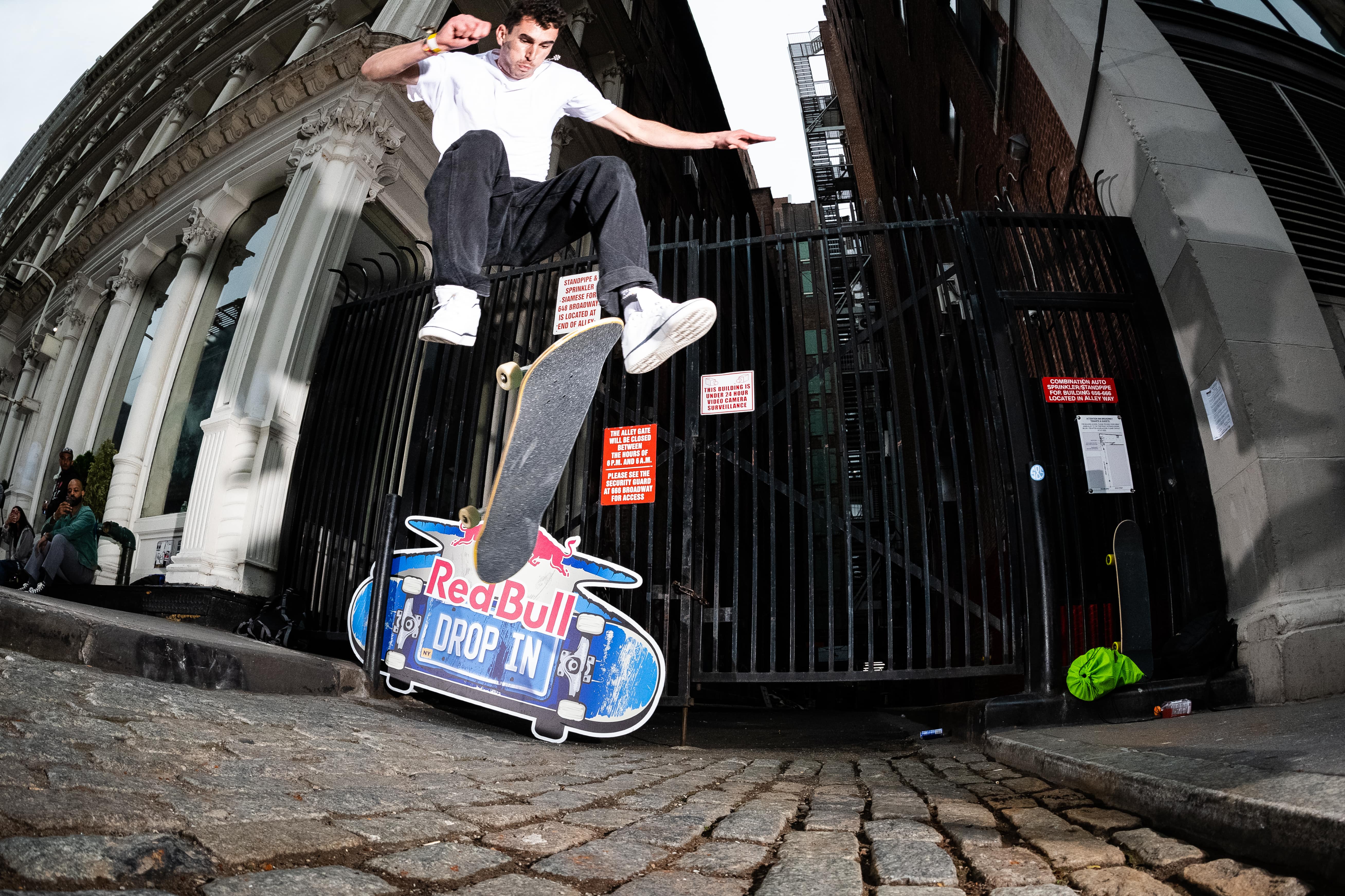 Red Bull Drop in Tour NYC - Frankie 360 Flip