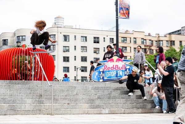 Red Bull Drop in Tour NYC - Rio Frontside Flip