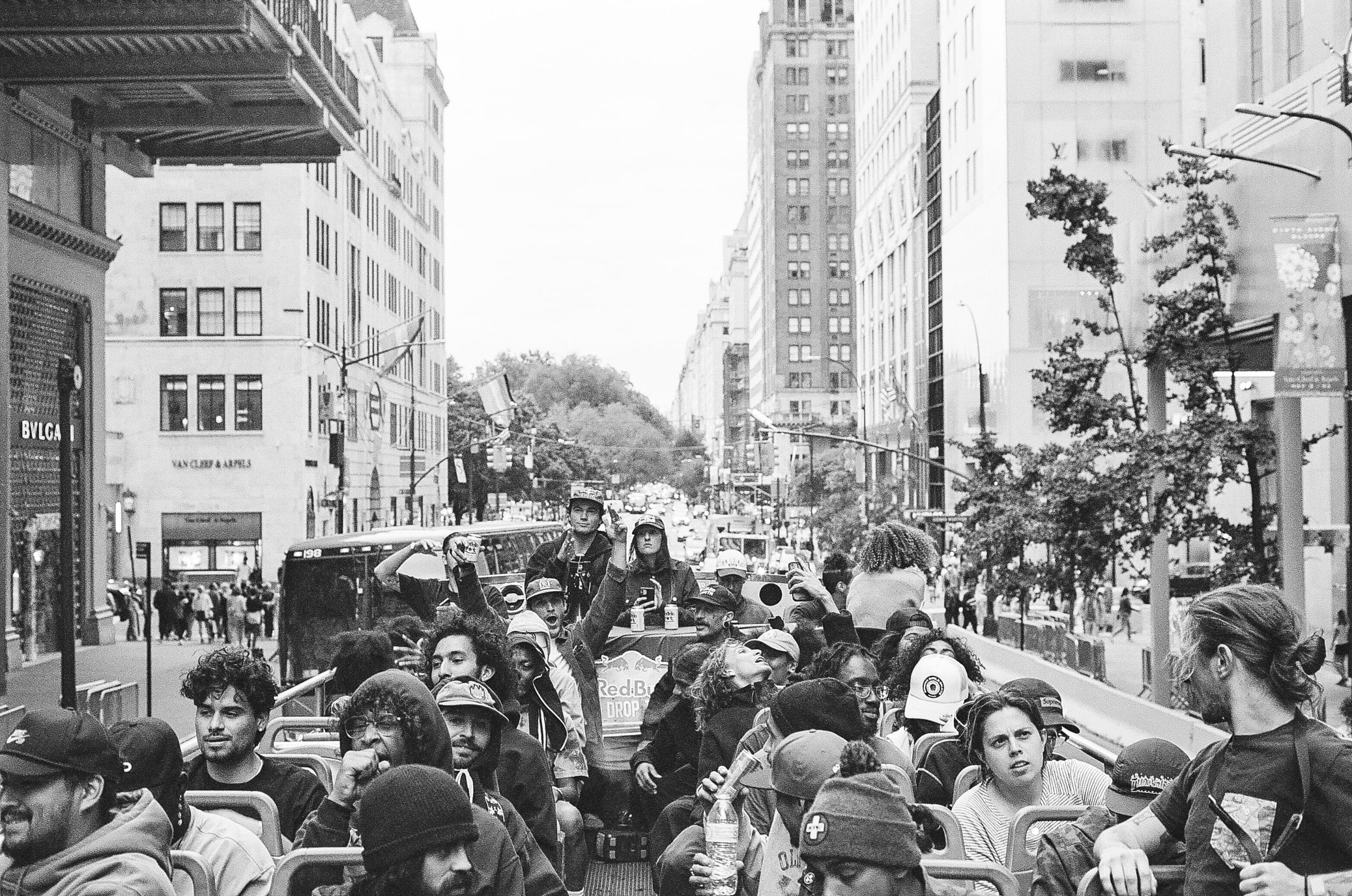 Red Bull Drop in Tour NYC - Bus Top