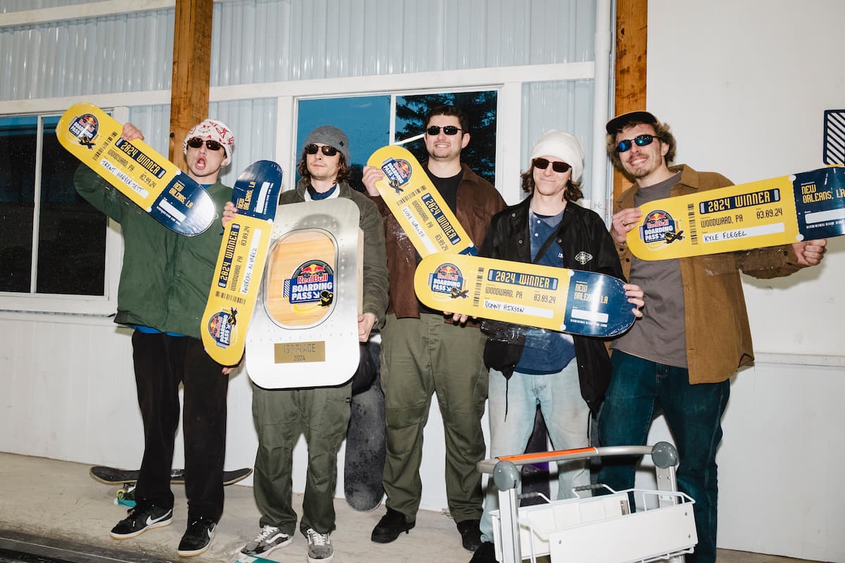 Red Bull Boarding Pass Woodward