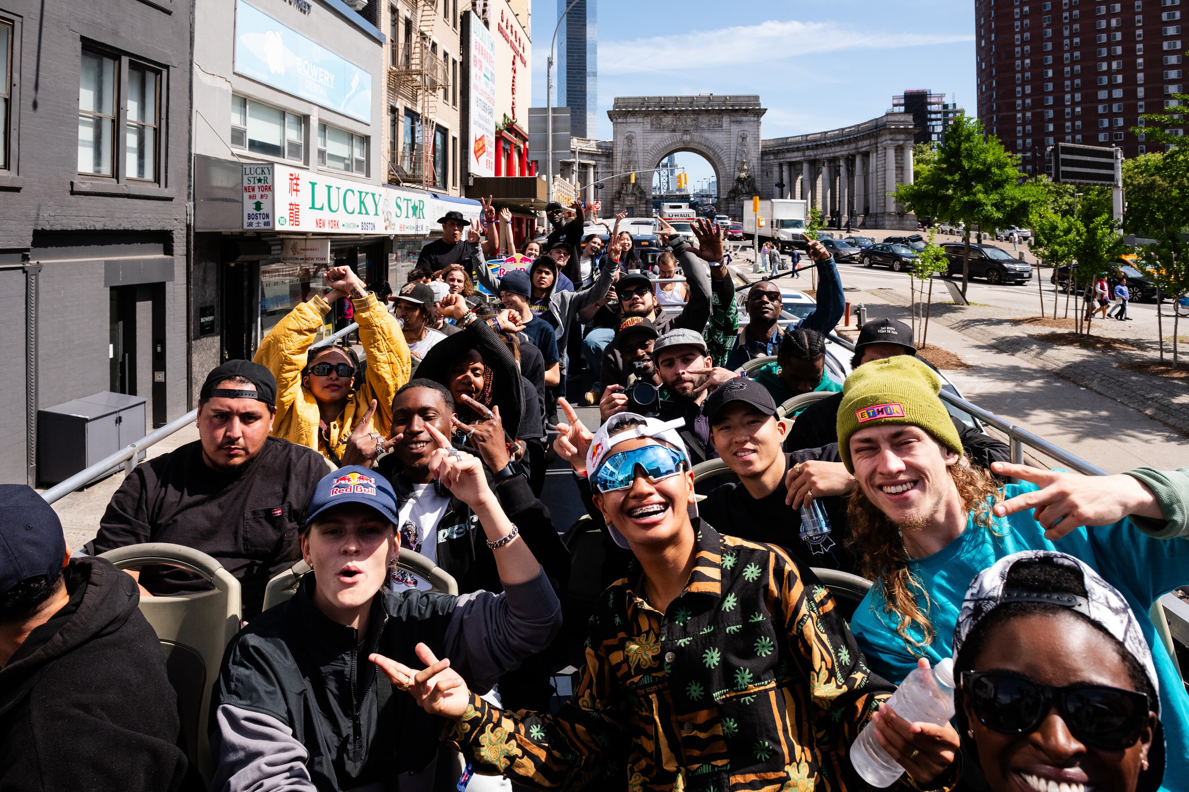 Red Bull Drop In Tour NYC 2024 - The Bus