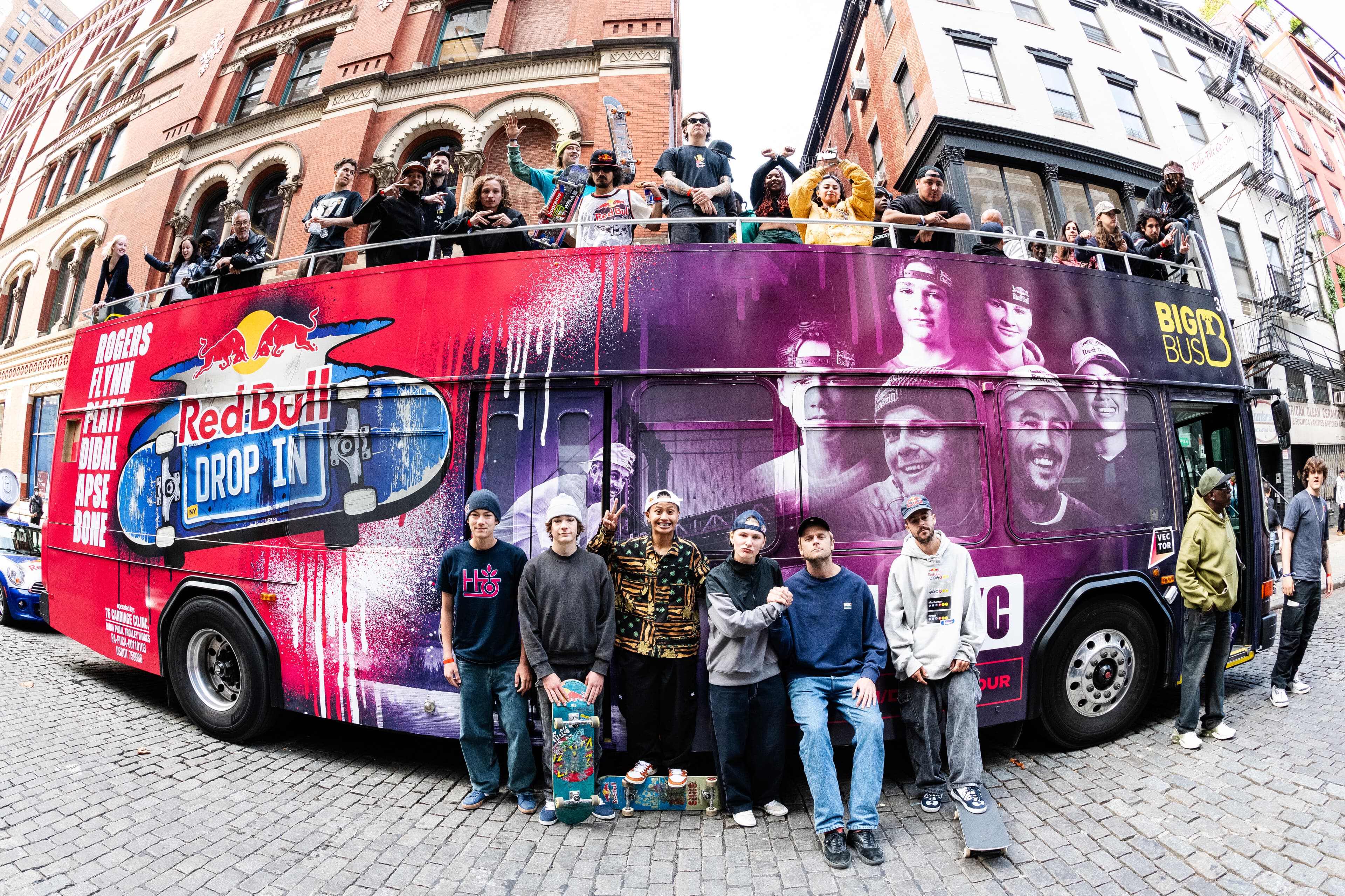 Red Bull Drop In Tour NYC 2024 - Bus Crew