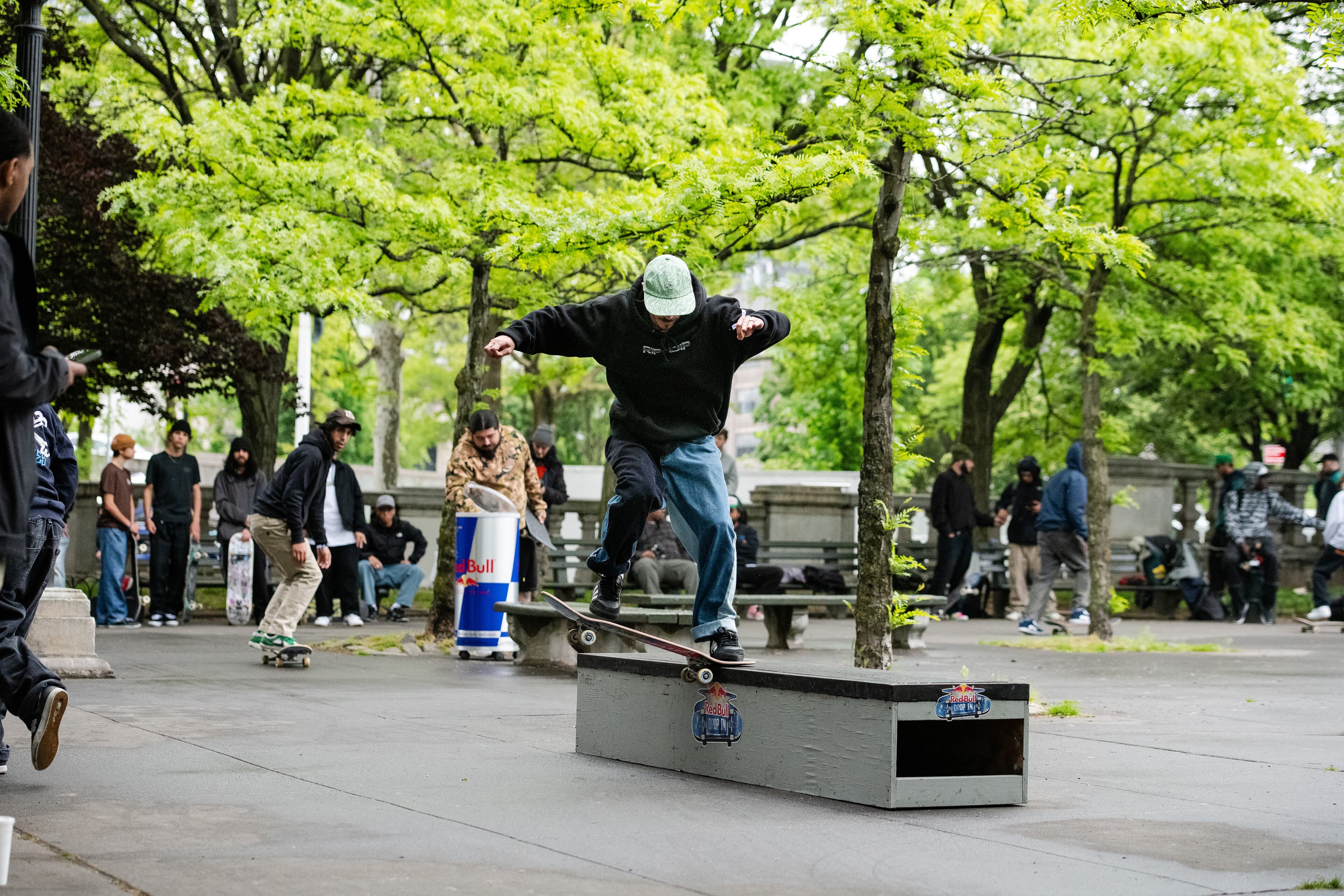 Red Bull Drop In Tour NYC 2024 - Noseslide