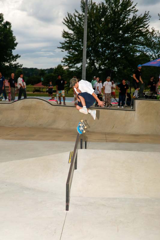 360 Flip Over The Rail