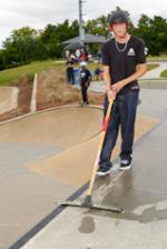 Crawford Cleans Up The Rain