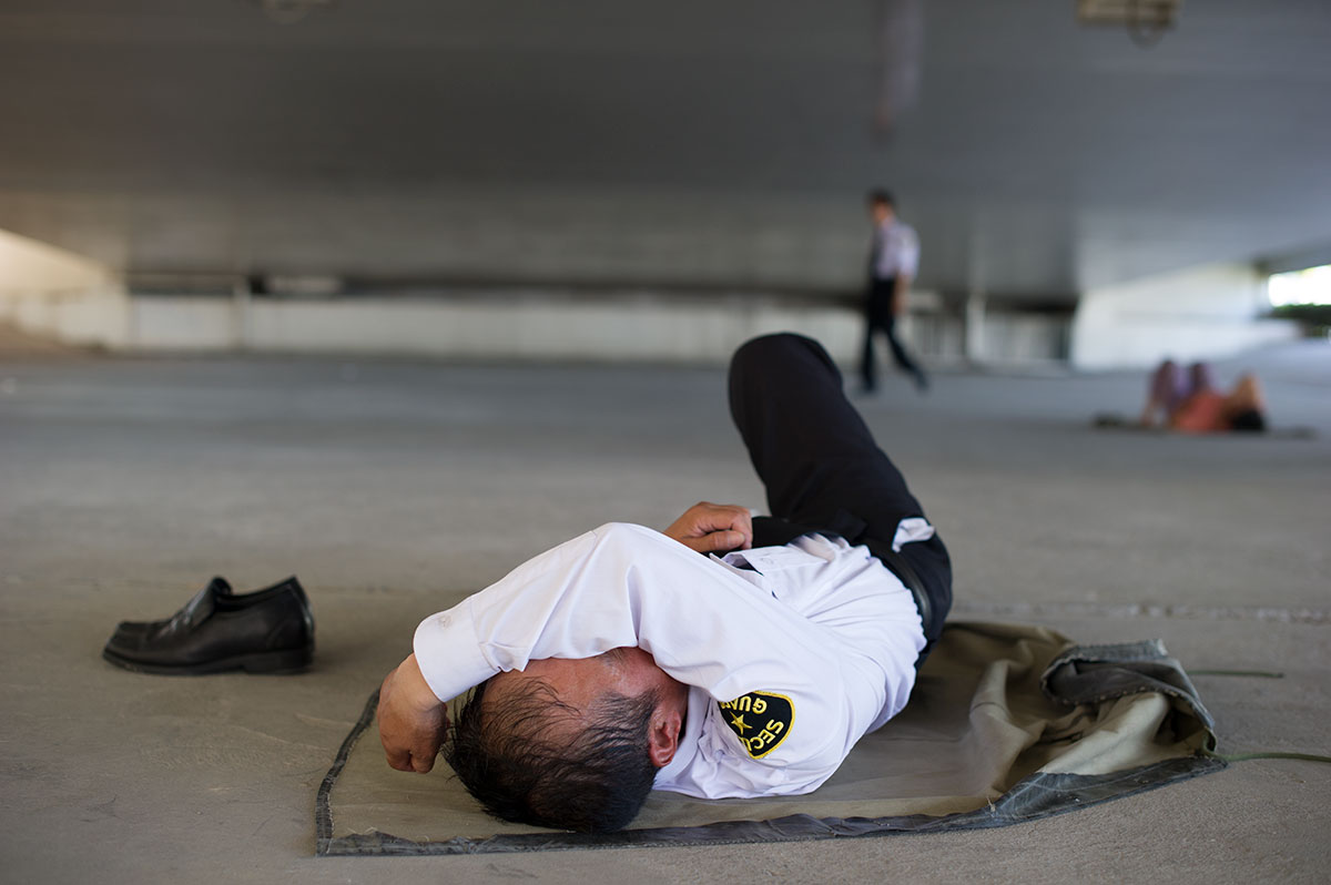 Skateboard Security in Shanghai