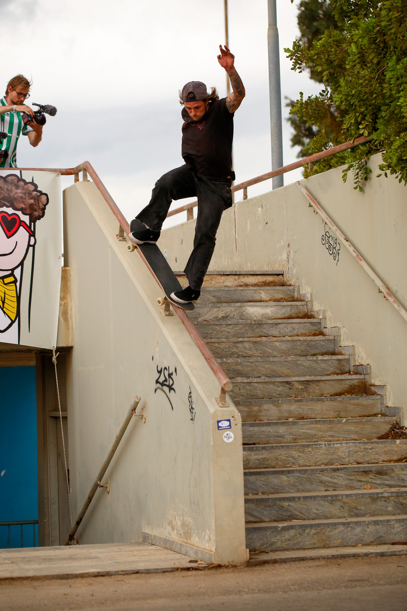 Kevin Baekkel Frontside Nosegrind