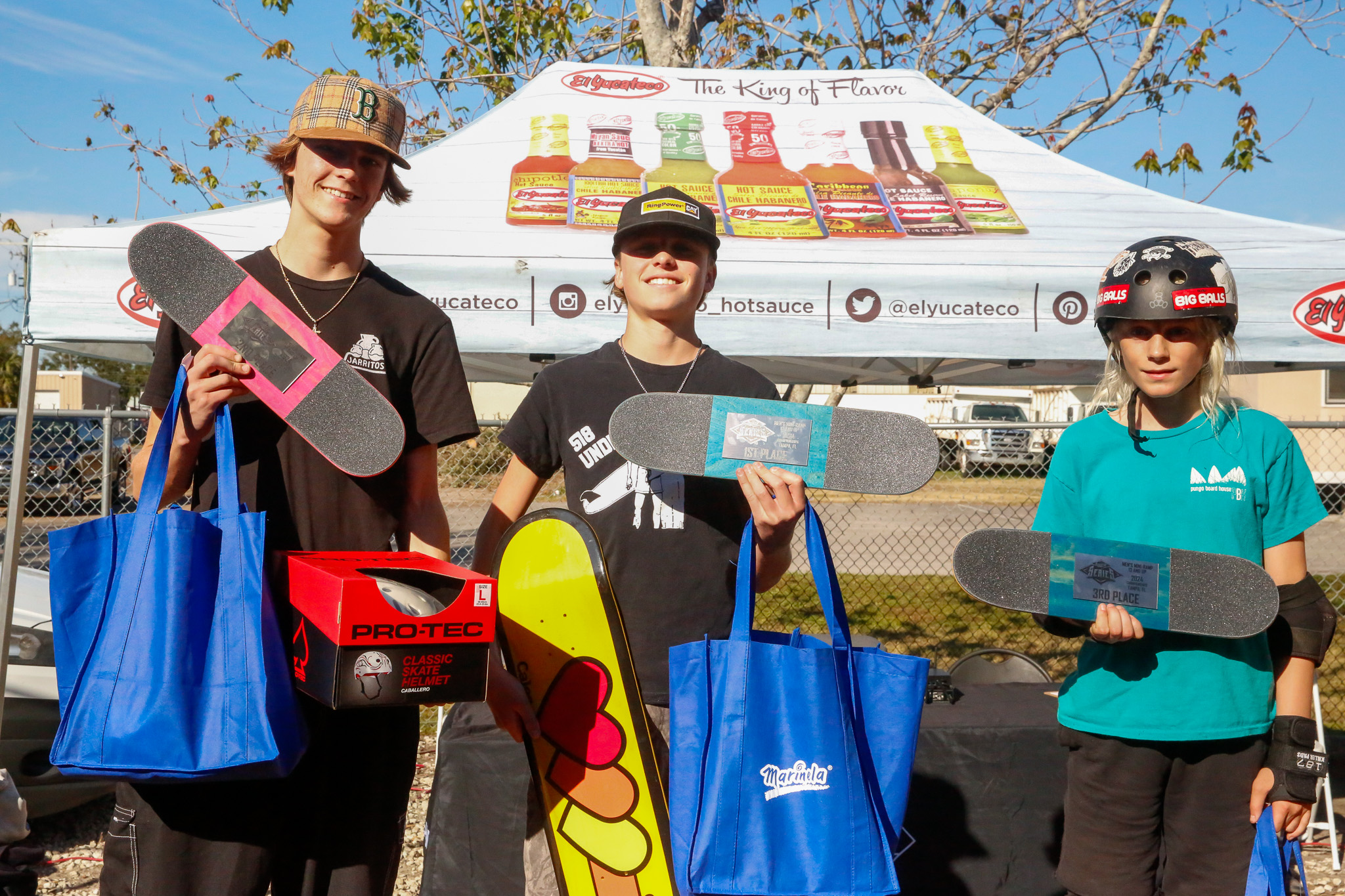 Mens Mini-Ramp 13 And Up Winners