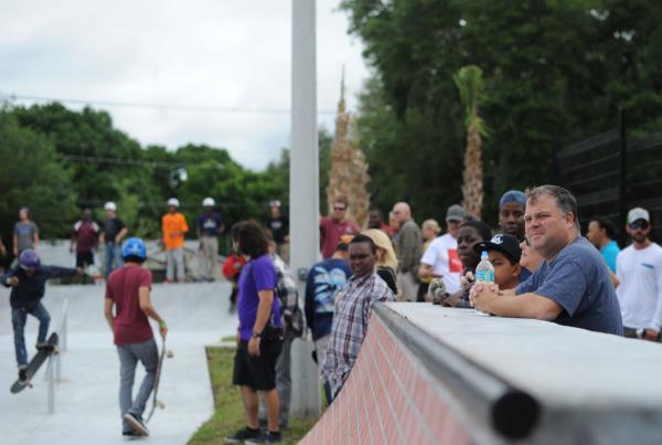 Skate Park Grand Opening in Tampa Parents