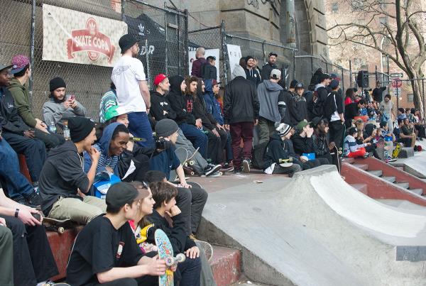 adidas Skate Copa NYC LES Crowd