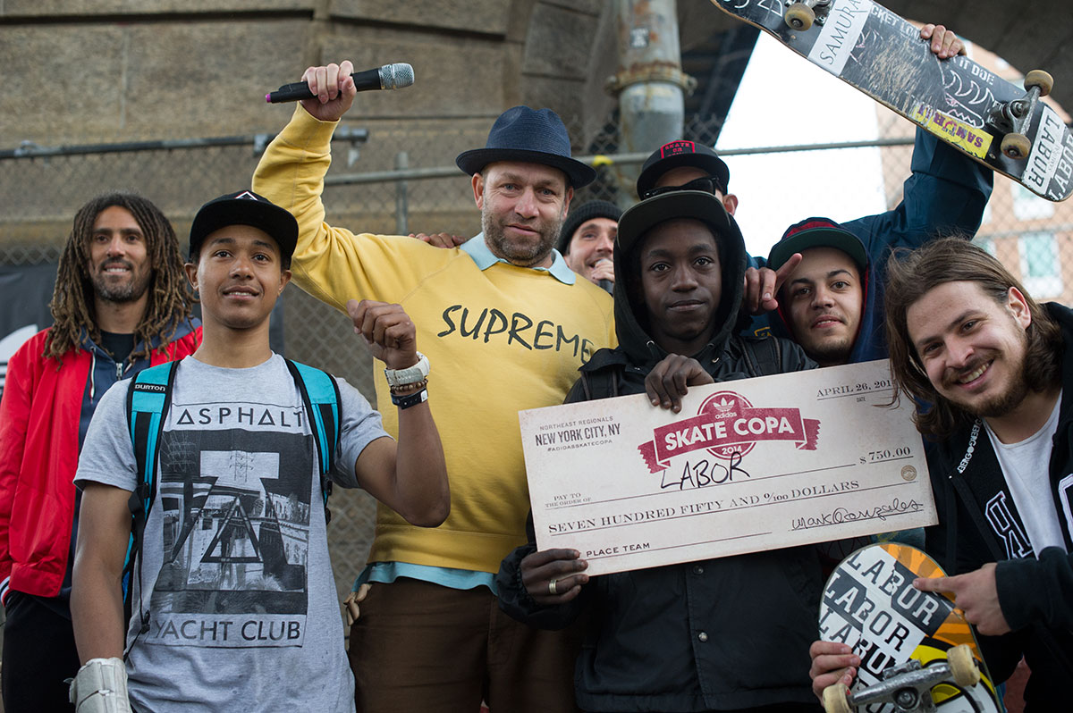 adidas Skate Copa NYC Labor Skate Shop Wins It