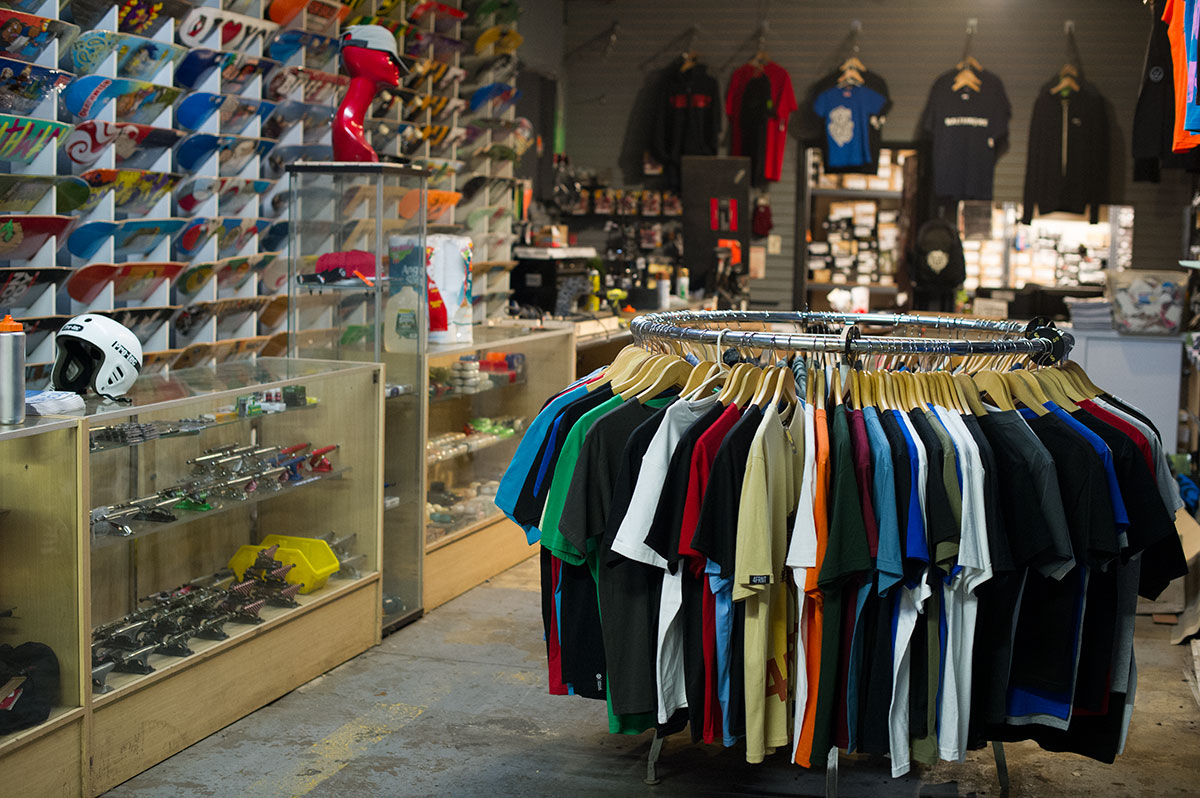 The Shop at Charm City Skatepark in Baltimore