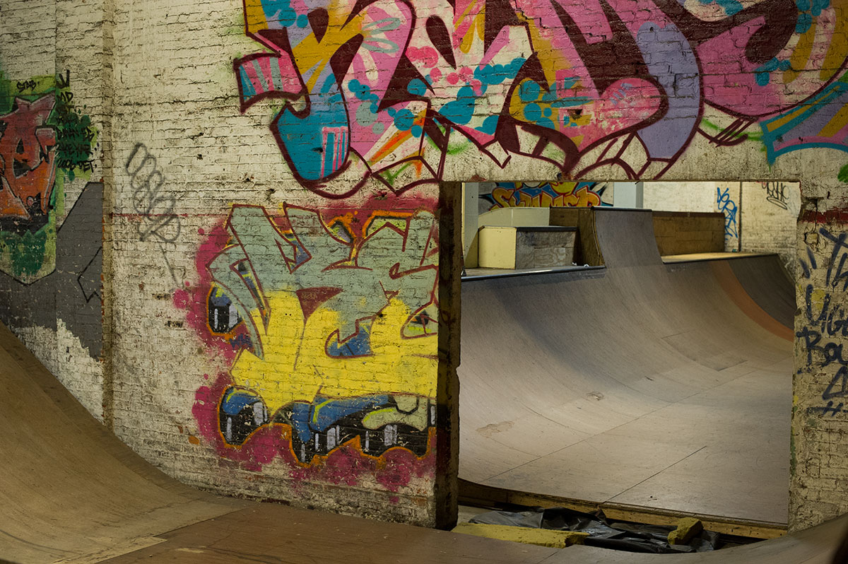Sections at Charm City Skatepark Maryland