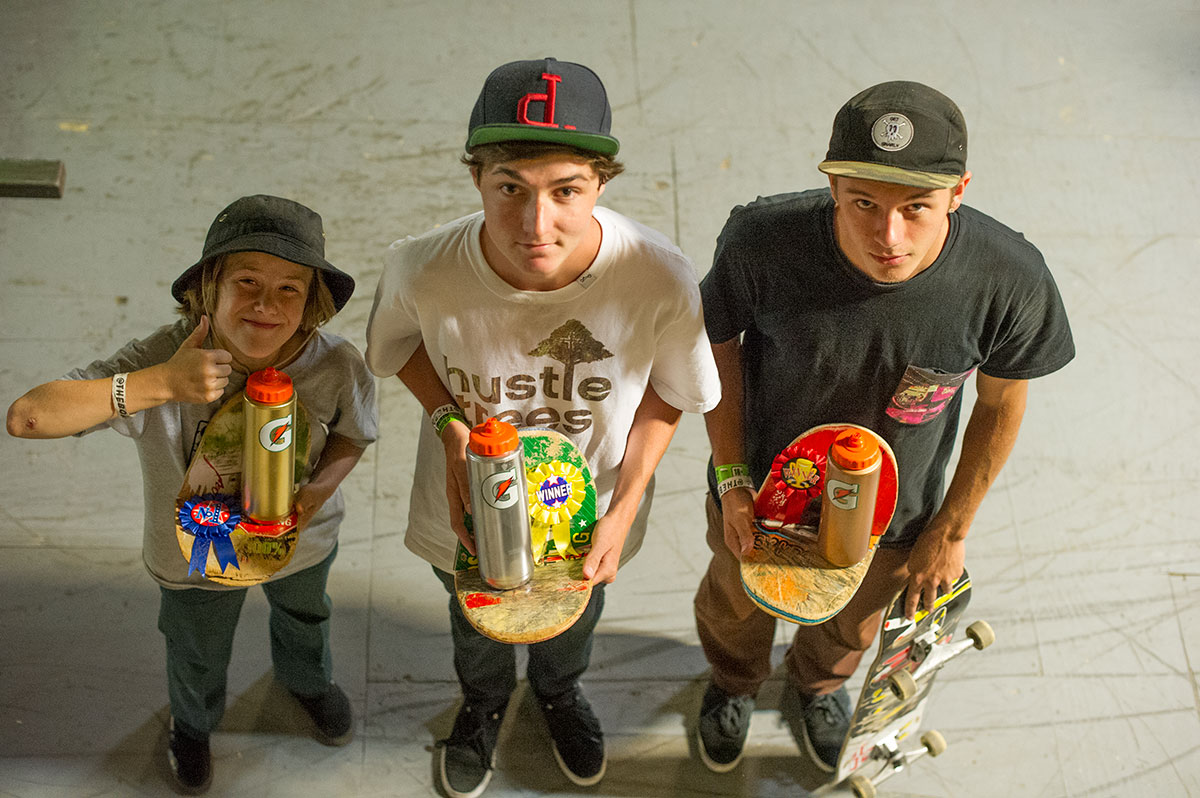 Advanced Division Winners at Charm City Skatepark Maryland