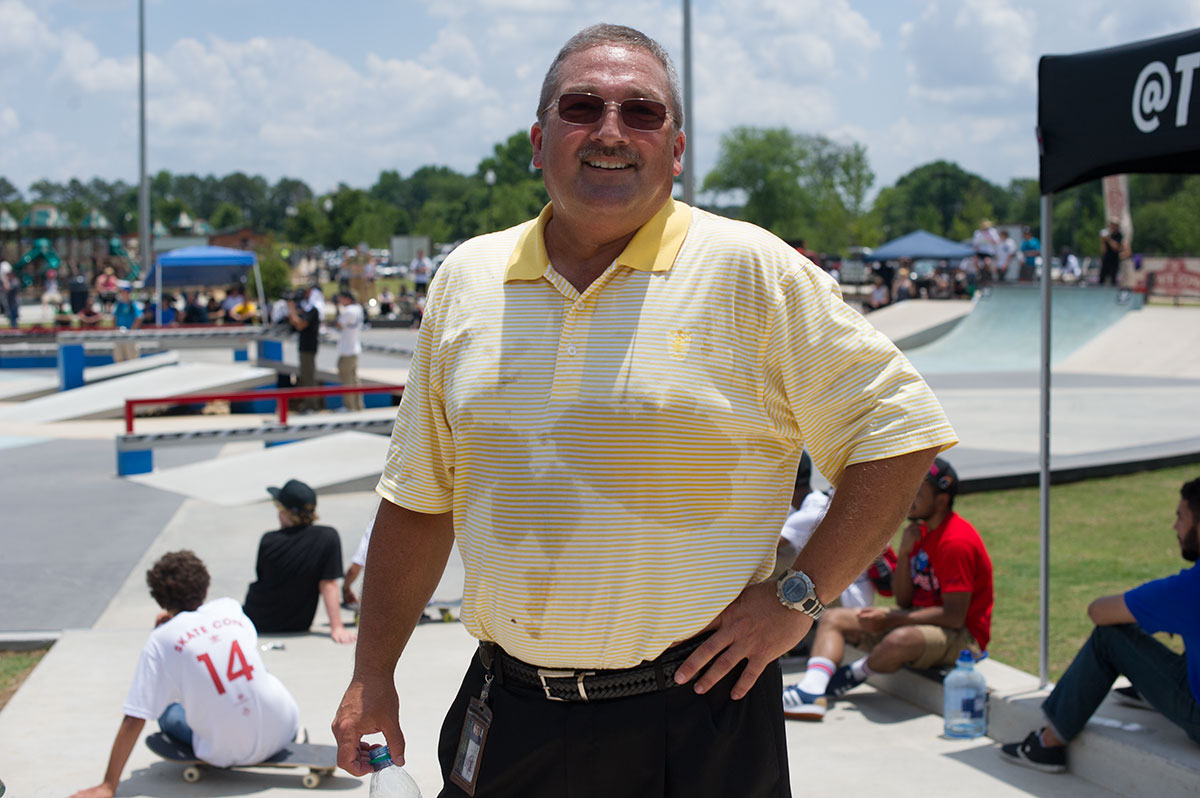 Mayor of Kennesaw at Skate Copa Atlanta