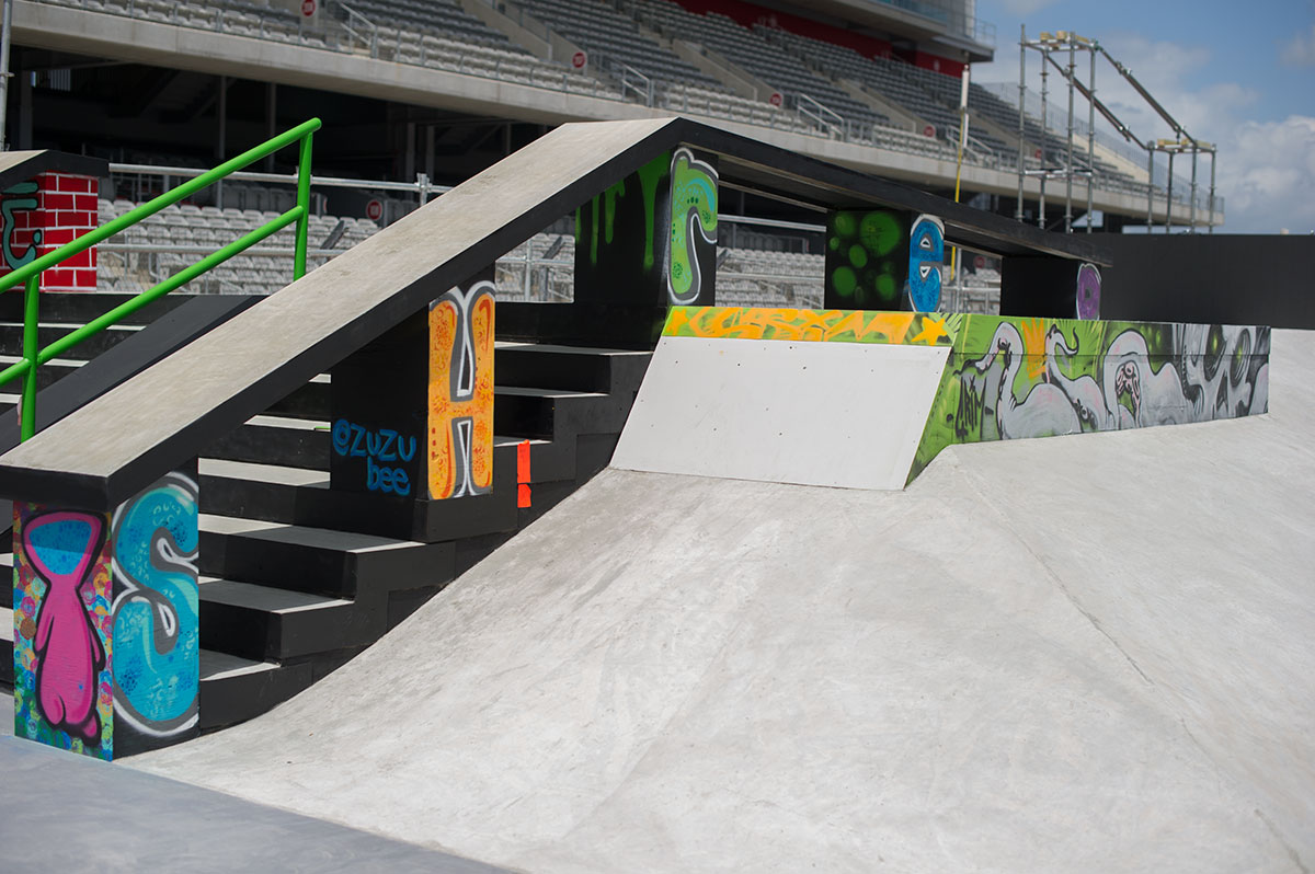 Beast Mode Section X Games Austin Course