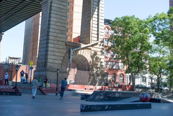 LES Skatepark in NYC