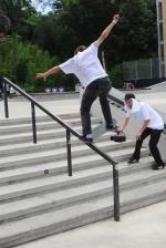 Brett Heinis Frontside Bluntslide at Skate Copa Austin