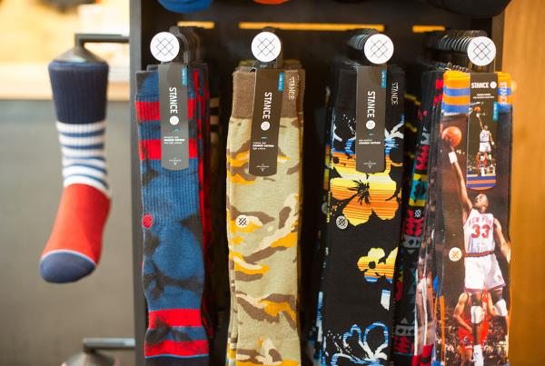 Stance Socks Rack in The Boardr Store