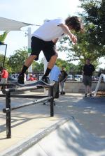 Jereme Knibbs on the Bar at Innoskate