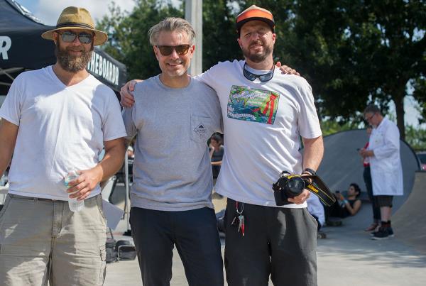 Chris Deacon, Ryan Clements, and Chris Gay at Innoskate