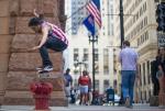 Porpe Switch Ollies a Fire Hydrant in Chicago